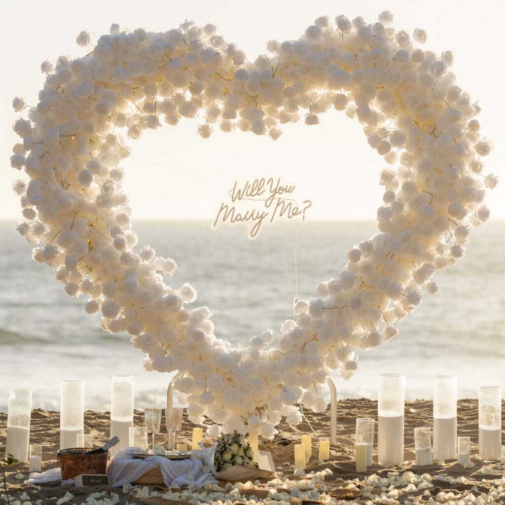 Marriage Proposal Setup Los Angeles